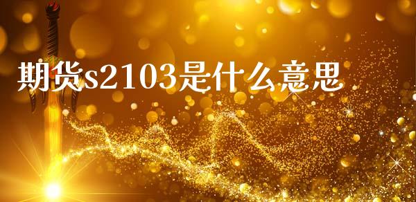 期货s2103是什么意思_https://wap.78312.cn_财经新闻_第1张