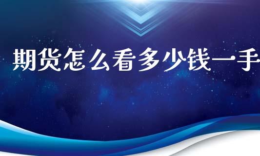 期货怎么看多少钱一手_https://wap.78312.cn_外汇交易_第1张