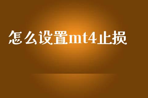 怎么设置mt4止损_https://wap.78312.cn_外汇交易_第1张
