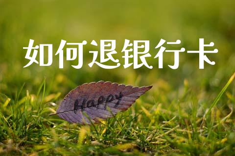 如何退银行卡_https://wap.78312.cn_期货开户_第1张