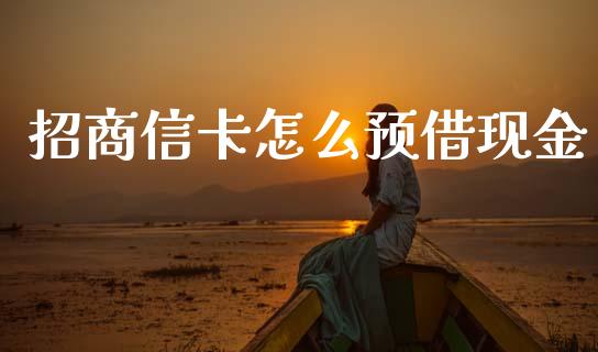 招商信卡怎么预借现金_https://wap.78312.cn_债券资讯_第1张
