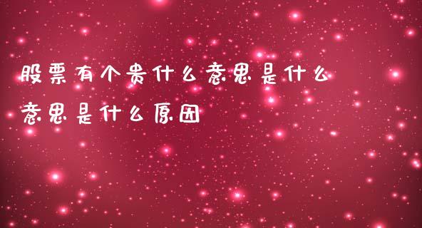 股票有个贵什么意思是什么意思是什么原因_https://wap.78312.cn_债券资讯_第1张