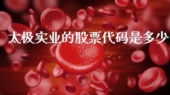 太极实业的股票代码是多少_https://wap.78312.cn_外汇交易_第1张