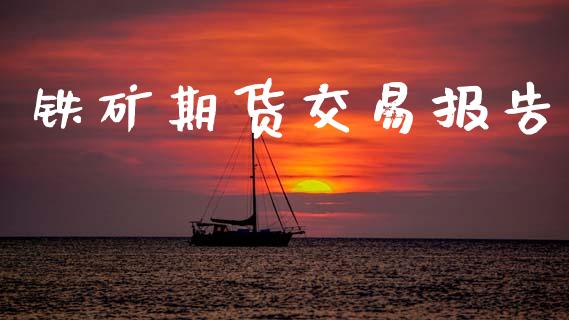 铁矿期货交易报告_https://wap.78312.cn_债券资讯_第1张