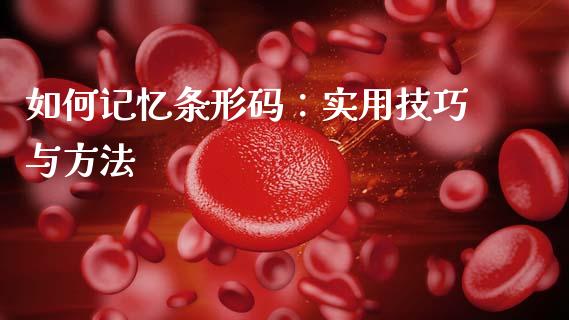 如何记忆条形码：实用技巧与方法_https://wap.78312.cn_财经新闻_第1张