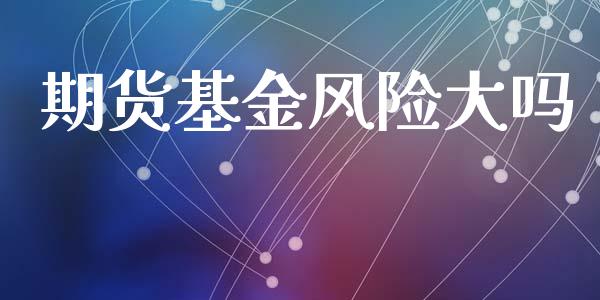 期货基金风险大吗_https://wap.78312.cn_外汇交易_第1张