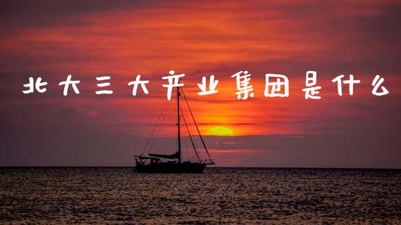 北大三大产业集团是什么_https://wap.78312.cn_外汇交易_第1张