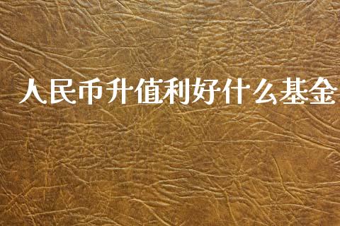 人民币升值利好什么基金_https://wap.78312.cn_全球市场_第1张
