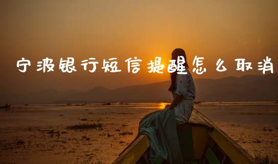 宁波银行短信提醒怎么取消_https://wap.78312.cn_金融监管_第1张