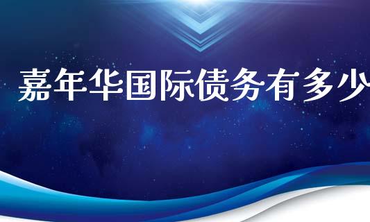 嘉年华国际债务有多少_https://wap.78312.cn_金融监管_第1张