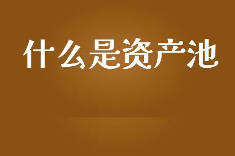 什么是资产池_金融监管_第1张_期货开户_金融监管_外汇交易_债券资讯_全球市场_财经新闻 什么是资产池_https://wap.78312.cn_金融监管_第1张