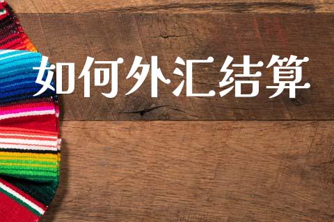 如何外汇结算_https://wap.78312.cn_债券资讯_第1张