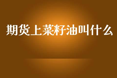 期货上菜籽油叫什么_财经新闻_第1张_期货开户_金融监管_外汇交易_债券资讯_全球市场_财经新闻 期货上菜籽油叫什么_https://wap.78312.cn_财经新闻_第1张
