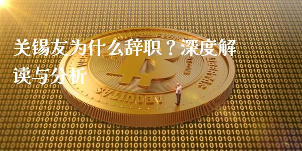 关锡友为什么辞职？深度解读与分析_https://wap.78312.cn_金融监管_第1张