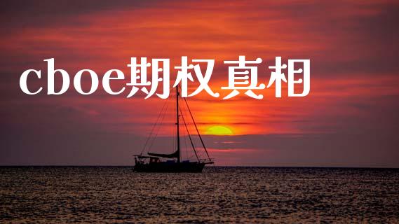 cboe期权真相_https://wap.78312.cn_债券资讯_第1张
