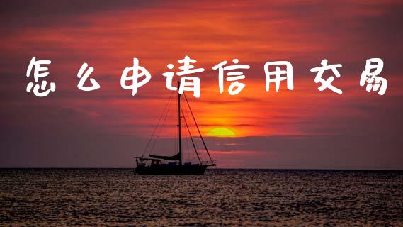 怎么申请信用交易_https://wap.78312.cn_期货开户_第1张