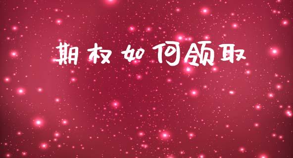 期权如何领取_https://wap.78312.cn_财经新闻_第1张
