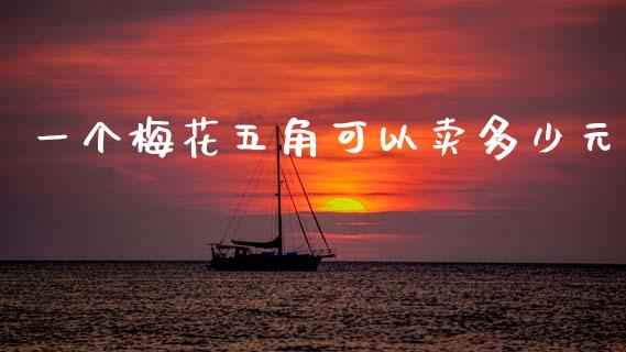 一个梅花五角可以卖多少元_https://wap.78312.cn_财经新闻_第1张