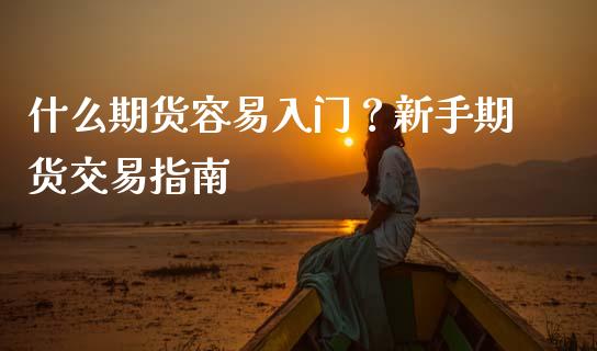 什么期货容易入门？新手期货交易指南_https://wap.78312.cn_财经新闻_第1张
