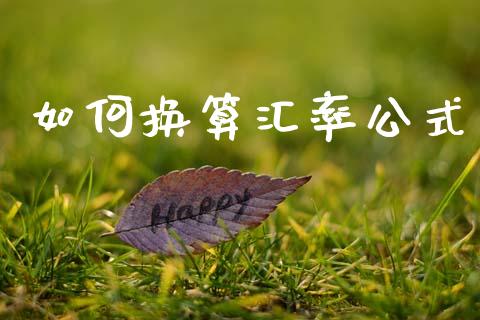如何换算汇率公式_https://wap.78312.cn_外汇交易_第1张