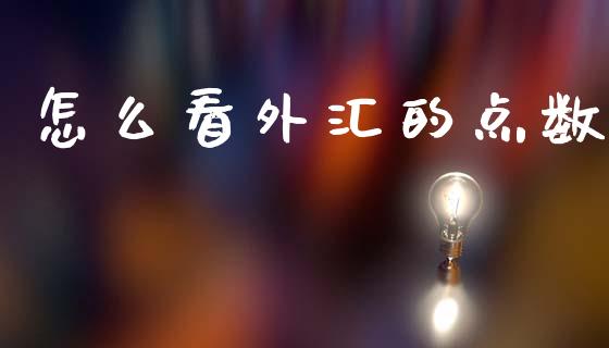 怎么看外汇的点数_https://wap.78312.cn_全球市场_第1张
