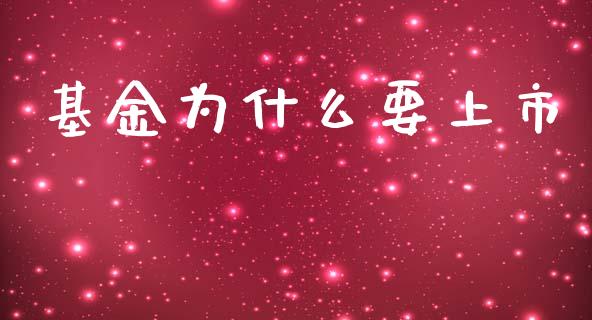基金为什么要上市_https://wap.78312.cn_债券资讯_第1张