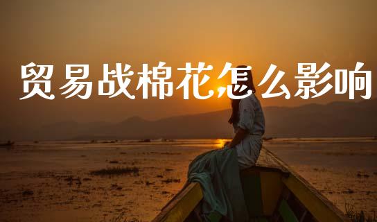 贸易战棉花怎么影响_https://wap.78312.cn_财经新闻_第1张