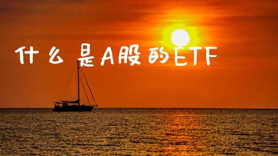 什么是A股的ETF_https://wap.78312.cn_财经新闻_第1张