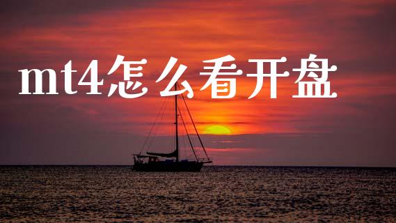 mt4怎么看开盘_https://wap.78312.cn_财经新闻_第1张