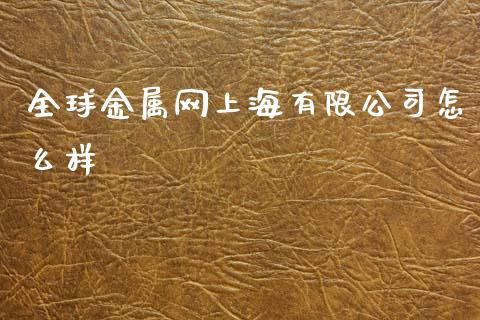 全球金属网上海有限公司怎么样_https://wap.78312.cn_外汇交易_第1张