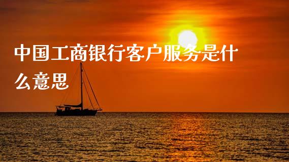 中国工商银行客户服务是什么意思_https://wap.78312.cn_财经新闻_第1张