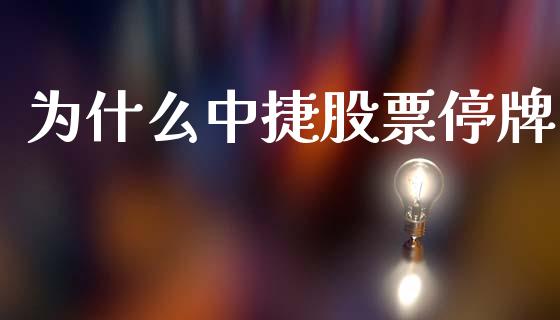 为什么中捷股票停牌_https://wap.78312.cn_全球市场_第1张