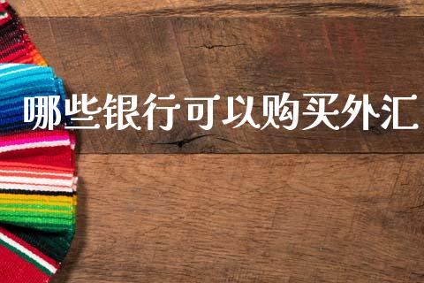 哪些银行可以购买外汇_https://wap.78312.cn_全球市场_第1张