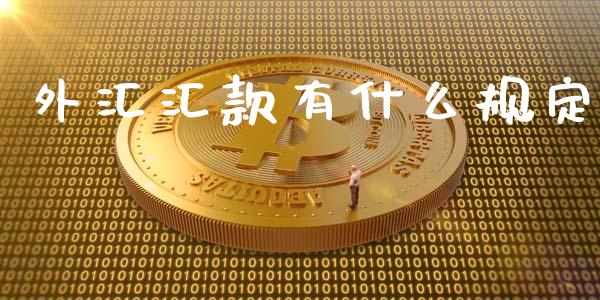 外汇汇款有什么规定_https://wap.78312.cn_全球市场_第1张
