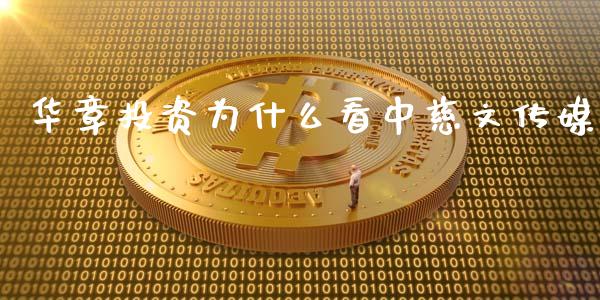 华章投资为什么看中慈文传媒_https://wap.78312.cn_债券资讯_第1张