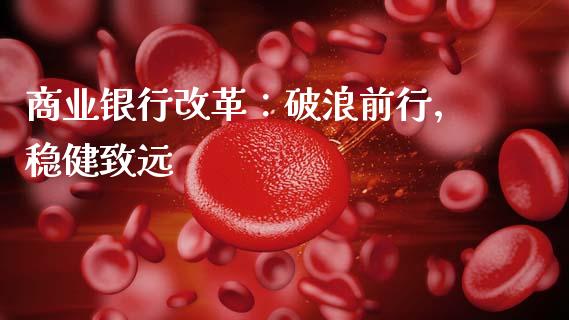 商业银行改革：破浪前行，稳健致远_https://wap.78312.cn_外汇交易_第1张