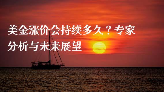 美金涨价会持续多久？专家分析与未来展望_https://wap.78312.cn_期货开户_第1张