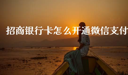 招商银行卡怎么开通微信支付_https://wap.78312.cn_金融监管_第1张