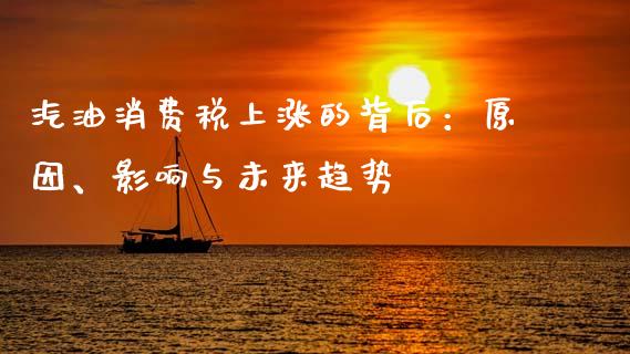 汽油消费税上涨的背后：原因、影响与未来趋势_https://wap.78312.cn_财经新闻_第1张