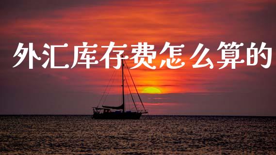 外汇库存费怎么算的_https://wap.78312.cn_金融监管_第1张