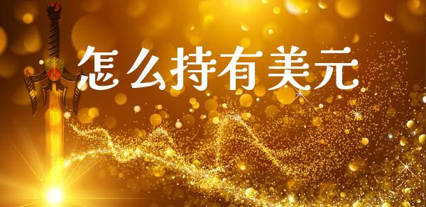 怎么持有美元_https://wap.78312.cn_债券资讯_第1张
