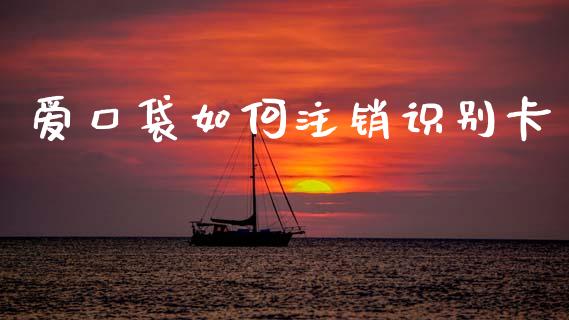 爱口袋如何注销识别卡_https://wap.78312.cn_全球市场_第1张