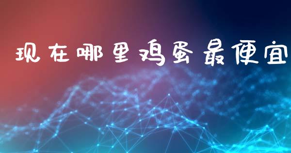 现在哪里鸡蛋最便宜_https://wap.78312.cn_金融监管_第1张
