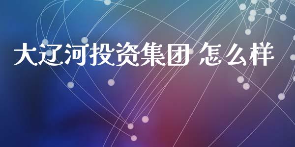 大辽河投资集团 怎么样_https://wap.78312.cn_期货开户_第1张