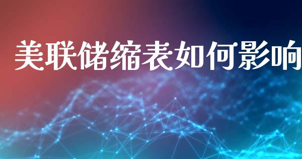 美联储缩表如何影响_https://wap.78312.cn_金融监管_第1张