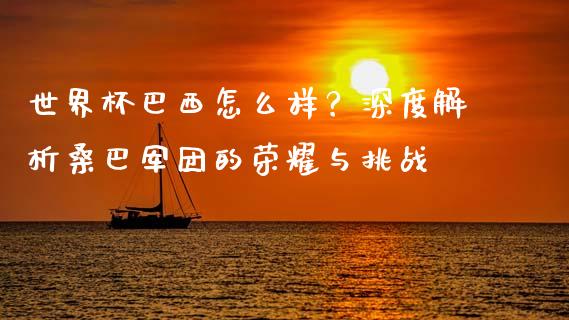世界杯巴西怎么样？深度解析桑巴军团的荣耀与挑战_https://wap.78312.cn_全球市场_第1张