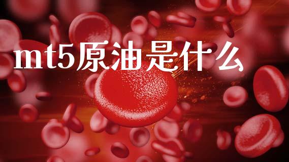 mt5原油是什么_https://wap.78312.cn_财经新闻_第1张