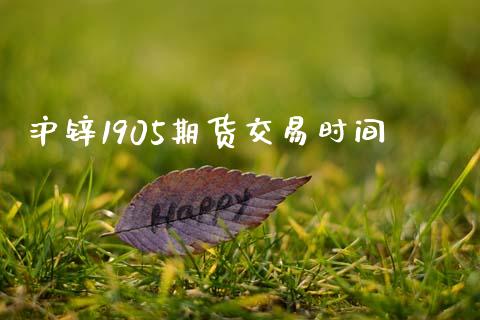 沪锌1905期货交易时间_https://wap.78312.cn_债券资讯_第1张