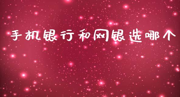手机银行和网银选哪个_https://wap.78312.cn_外汇交易_第1张
