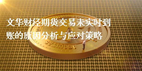 文华财经期货交易未实时到账的原因分析与应对策略_https://wap.78312.cn_债券资讯_第1张
